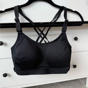 all in motion Black Strappy Sports Bra